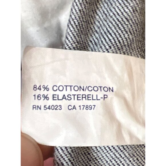 Gap Curvy Fit Flared Leg Pants Size 6A Dark Gray Denim - Picture 9 of 9